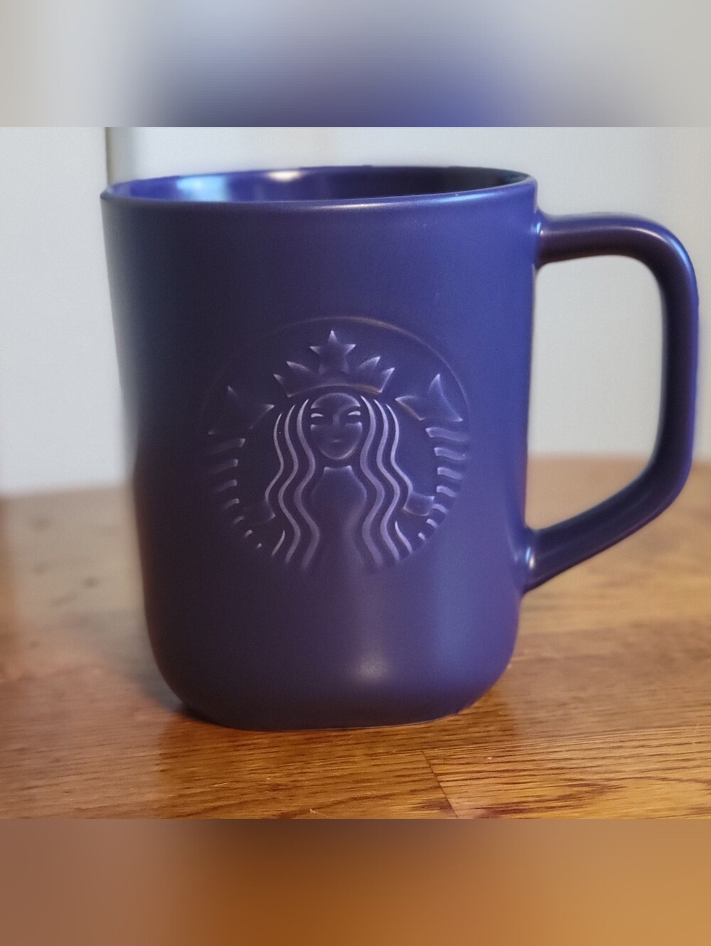 Starbucks Deep Purple Ceramic Logo Coffee Mug